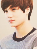 Kim jongin , but he like to be called KAI !